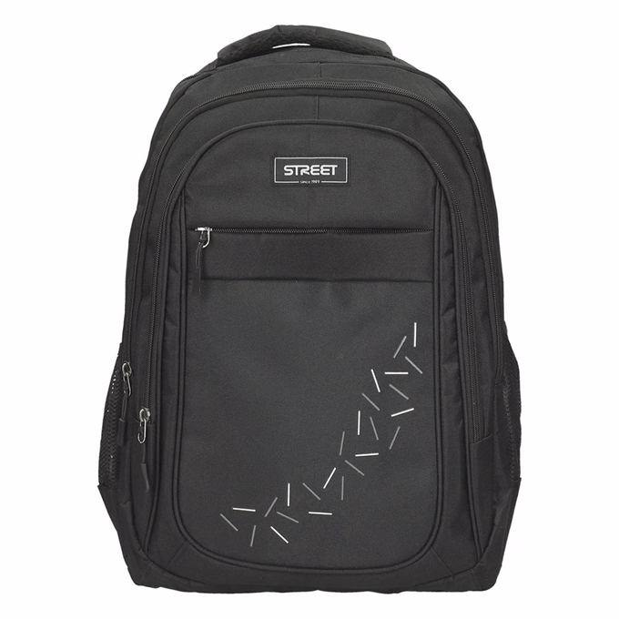 Hátizsák STREET Round Minimalistic Onyx