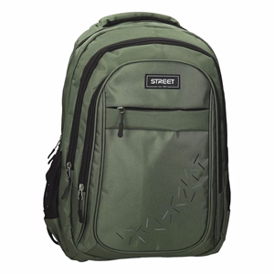 Hátizsák STREET Round Minimalistic Verde