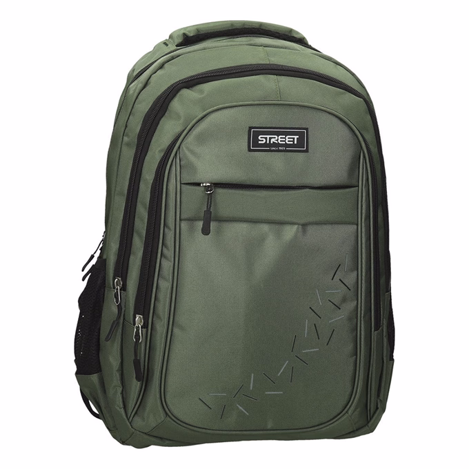 Hátizsák STREET Round Minimalistic Verde