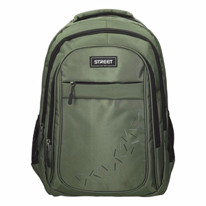 Hátizsák STREET Round Minimalistic Verde