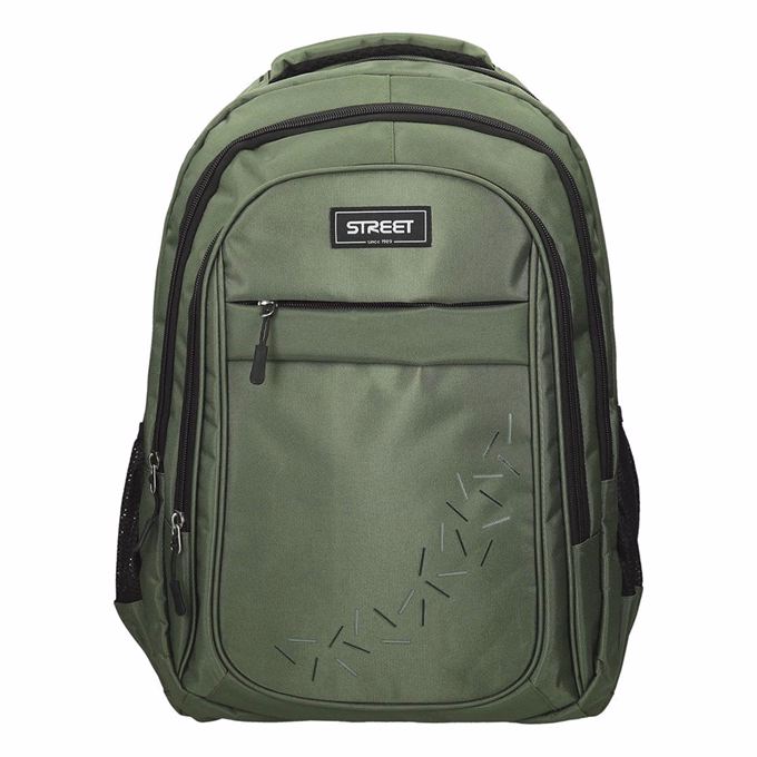 Hátizsák STREET Round Minimalistic Verde