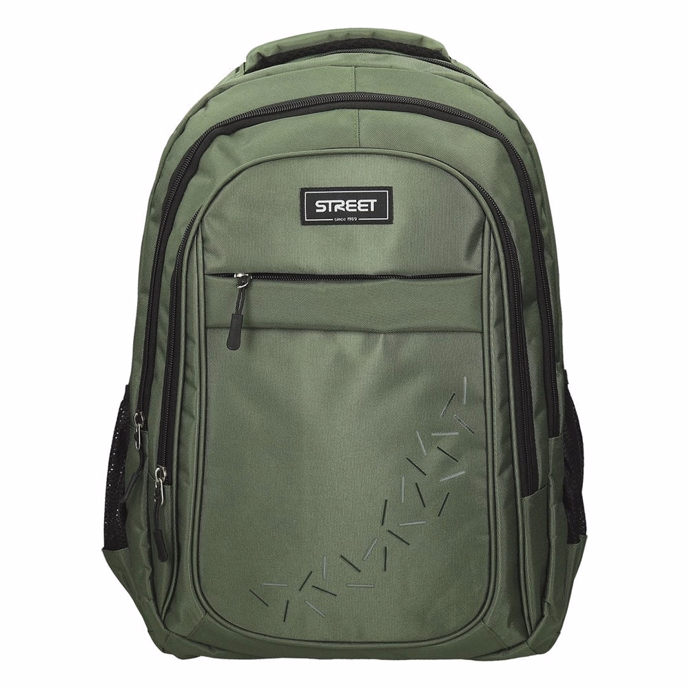 Hátizsák STREET Round Minimalistic Verde