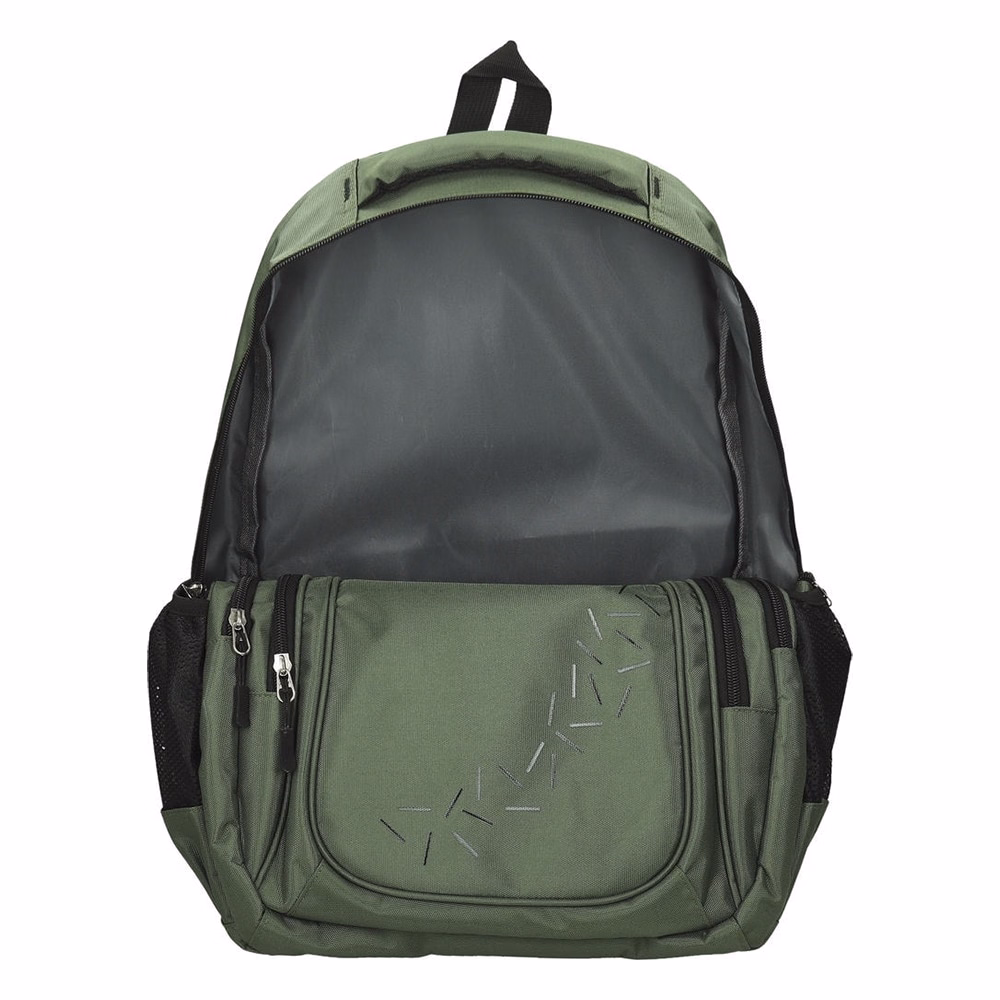 Hátizsák STREET Round Minimalistic Verde