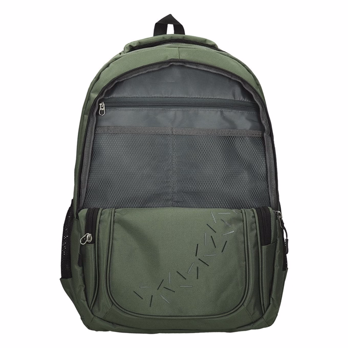 Hátizsák STREET Round Minimalistic Verde