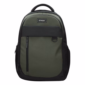 Hátizsák STREET Round Stone zöld