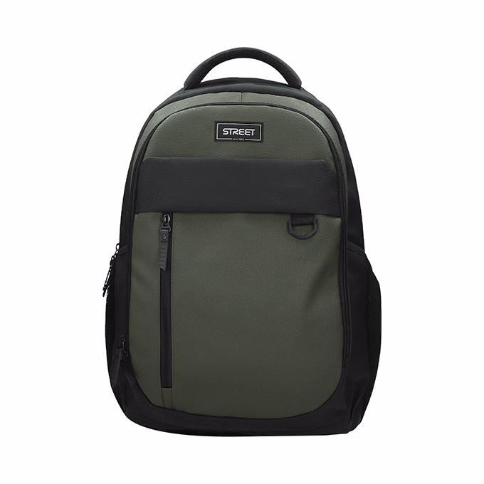 Hátizsák STREET Round Stone zöld