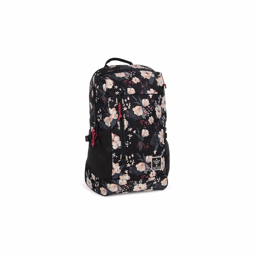 Hátizsák iskolai ARS UNA AU-17 Flowery Black