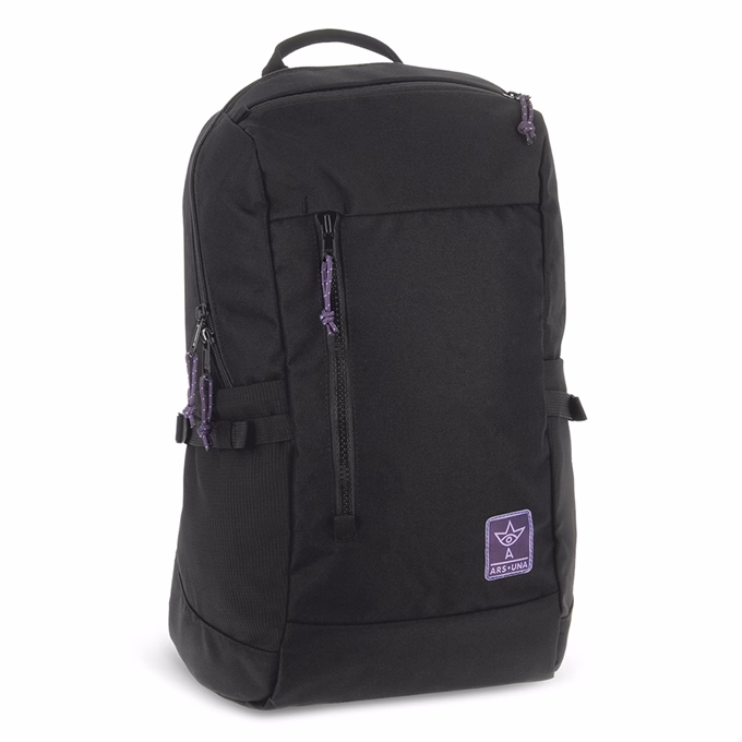 Hátizsák iskolai ARS UNA AU-17 Girl`S Black-Violet Cordura