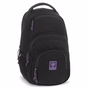 Hátizsák iskolai ARS UNA AU-2 Black Violet Cordura