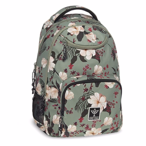 Hátizsák iskolai ARS UNA AU-6 Flowery Green 5535