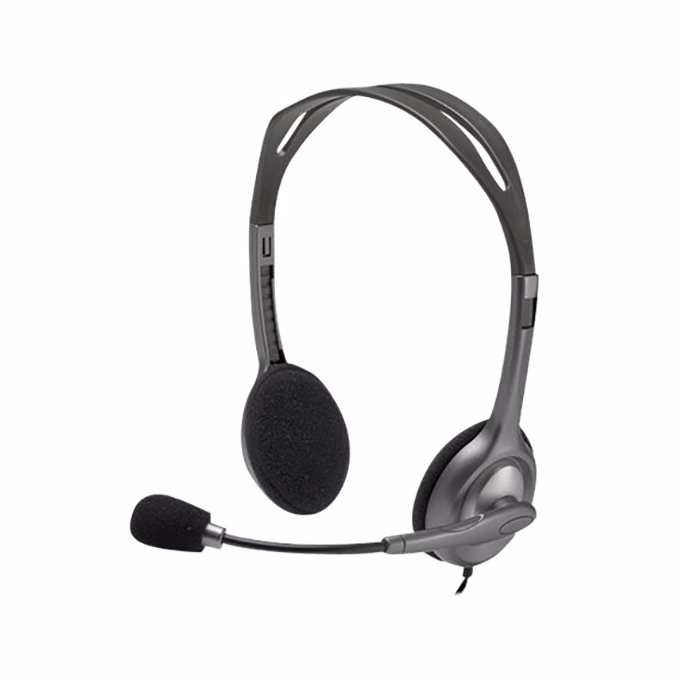 Headset vezetékes LOGITECH H110 Jack fekete Headset vezetékes LOGITECH H110 Jack fekete