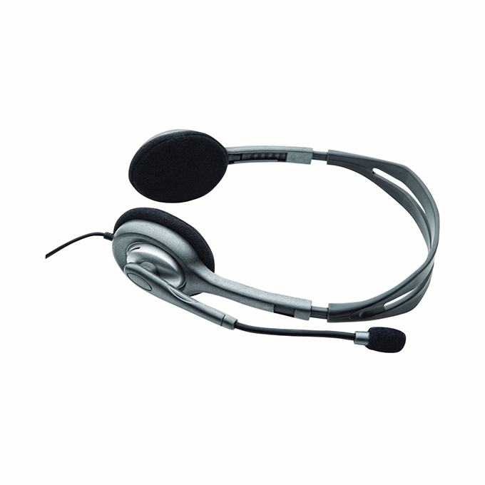 Headset vezetékes LOGITECH H110 Jack fekete Headset vezetékes LOGITECH H110 Jack fekete