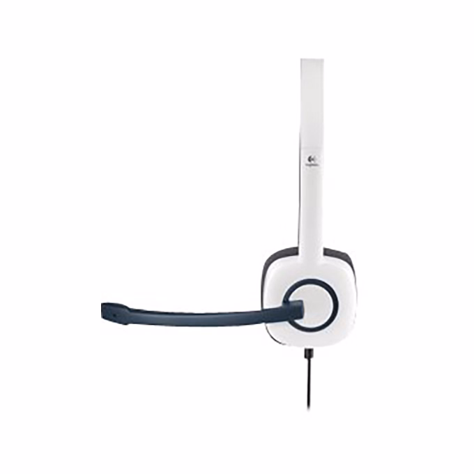 Headset vezetékes LOGITECH H150 Jack fehér