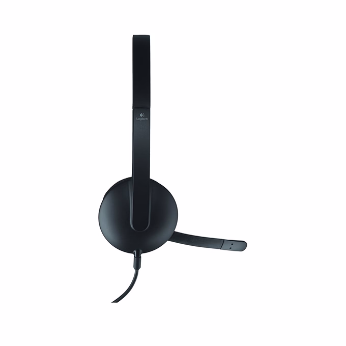 Headset vezetékes LOGITECH H340 USB fekete
