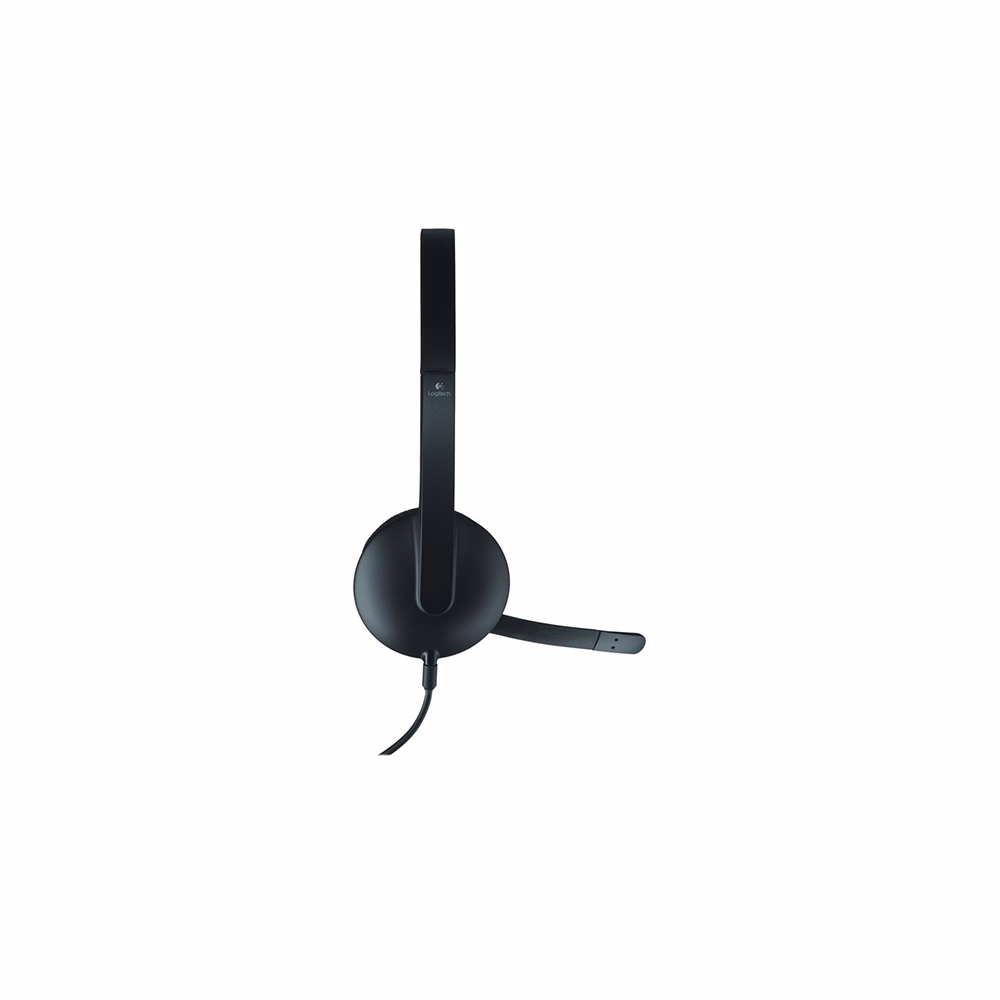 Headset vezetékes LOGITECH H340 USB fekete
