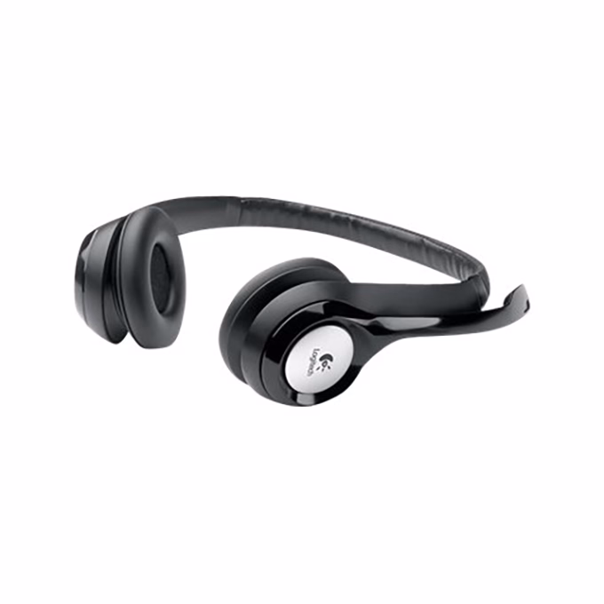 Headset vezetékes LOGITECH H390 USB fekete