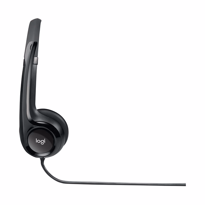 Headset vezetékes LOGITECH H390 USB fekete