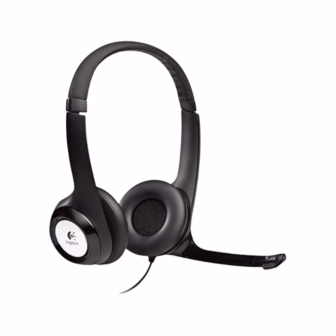 Headset vezetékes LOGITECH H390 USB fekete