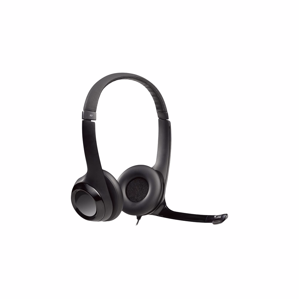 Headset vezetékes LOGITECH H390 USB fekete