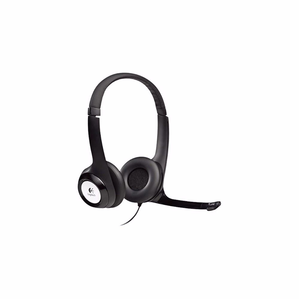 Headset vezetékes LOGITECH H390 USB fekete