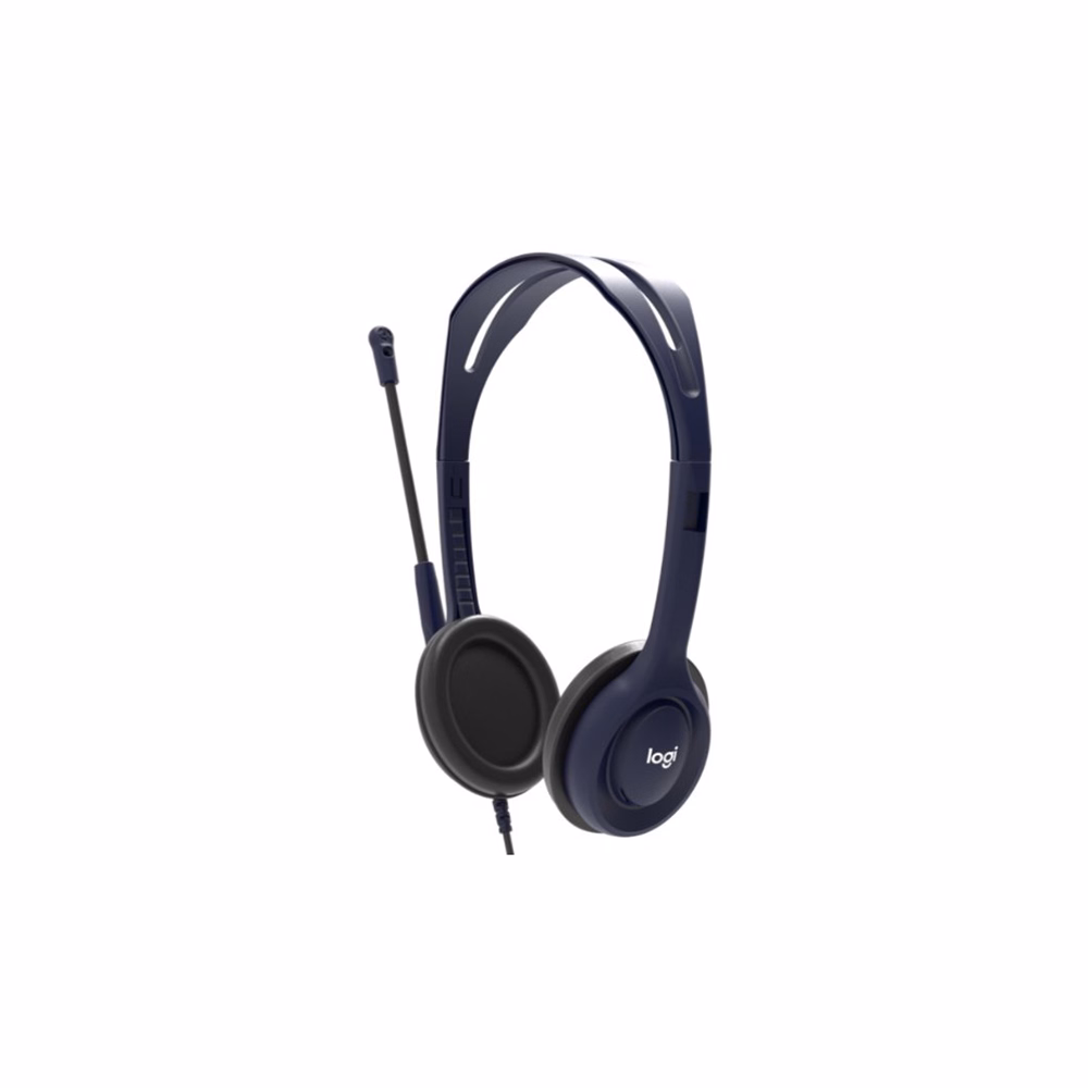 Headset vezetékes LOGITECH School Jack Sztereo OEM kék