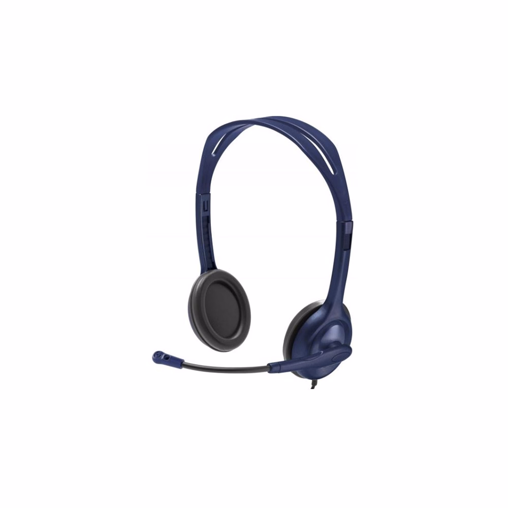Headset vezetékes LOGITECH School Jack Sztereo OEM kék