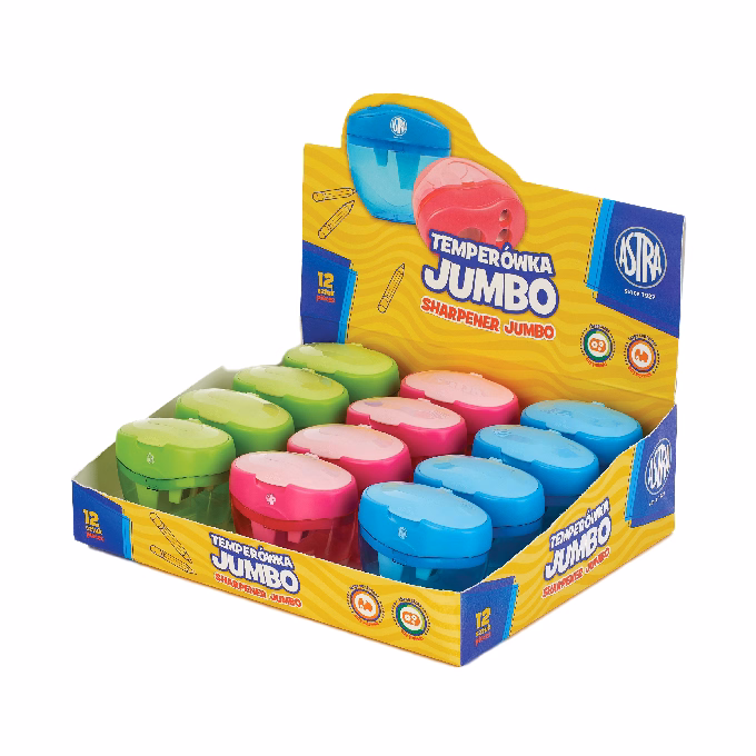 Hegyező ASTRA jumbo 3 lyukú tartályos