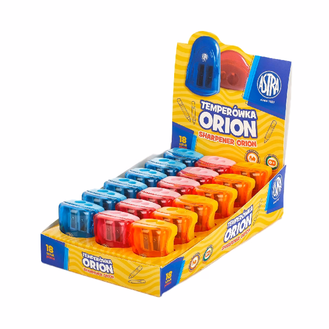 Hegyező ASTRA orion 2 lyukú tartályos