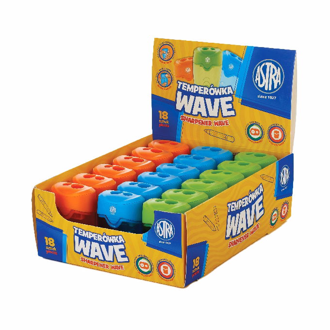 Hegyező ASTRA wawe 2 lyukú tartályos