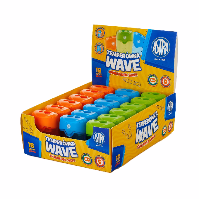 Hegyező ASTRA wawe 2 lyukú tartályos