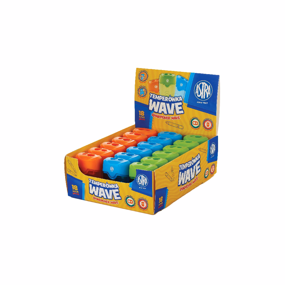 Hegyező ASTRA wawe 2 lyukú tartályos