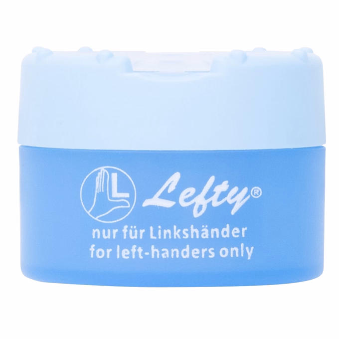 Hegyező KUM kézi Clickclack műanyag 2 lyukú balkezes