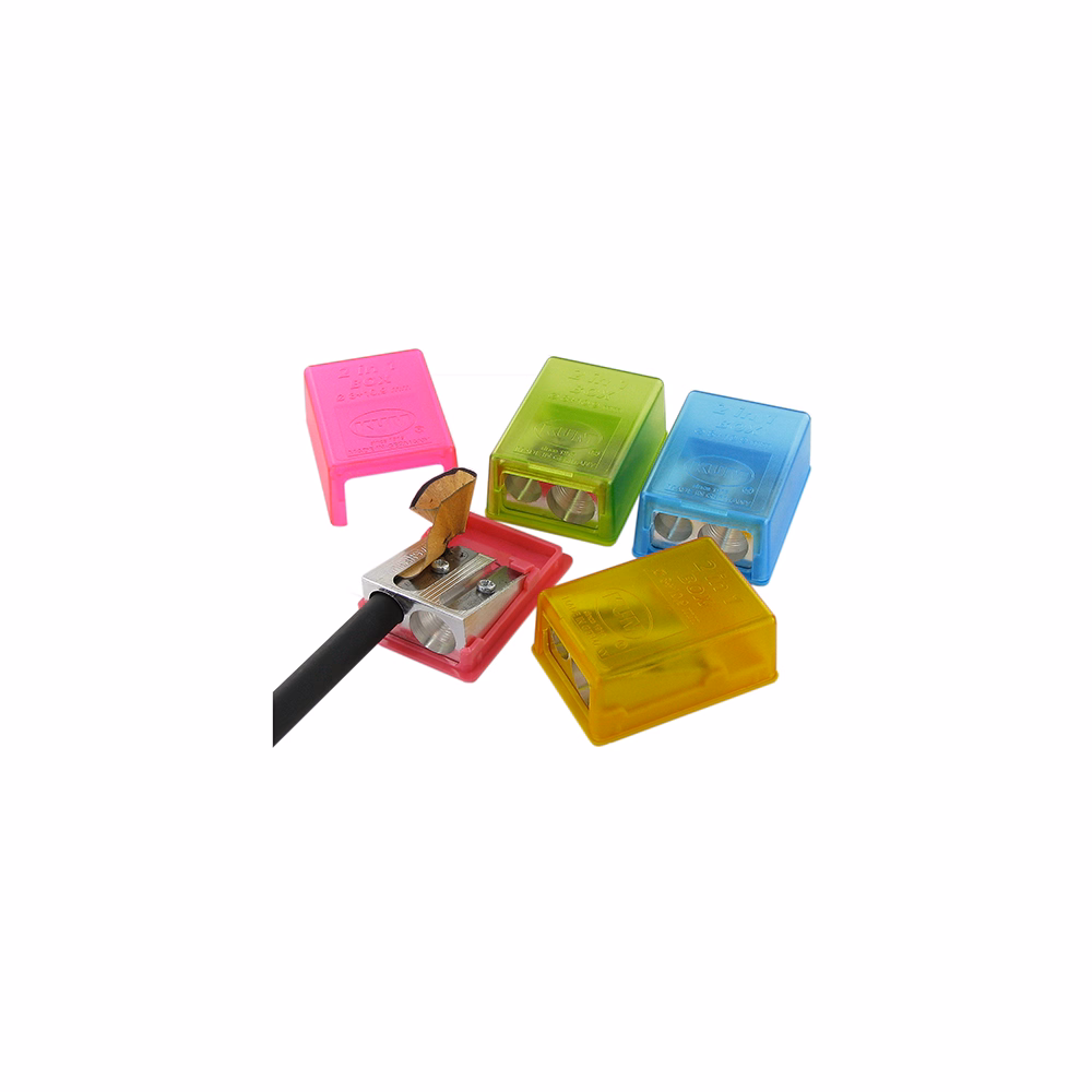 Hegyező KUM kézi fém tartályos 2 lyukú