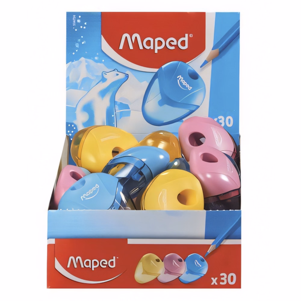Hegyező MAPED I-Gloo 1 lyukú tartályos vegyes színek