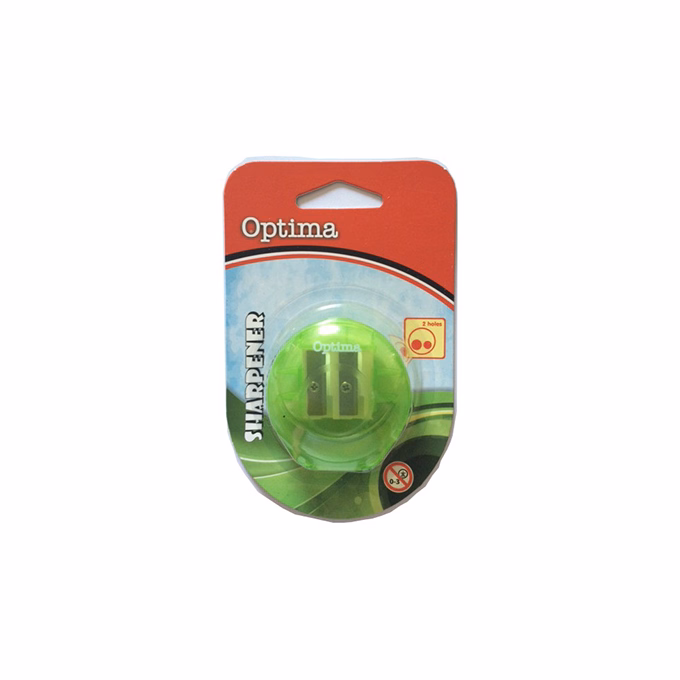 Hegyező OPTIMA 2 lyukú tartályos kerek