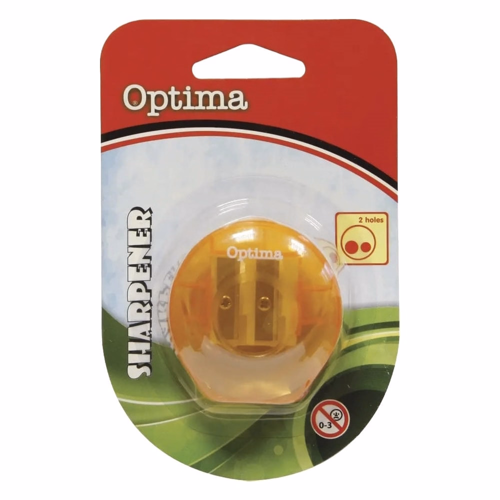 Hegyező OPTIMA 2 lyukú tartályos kerek