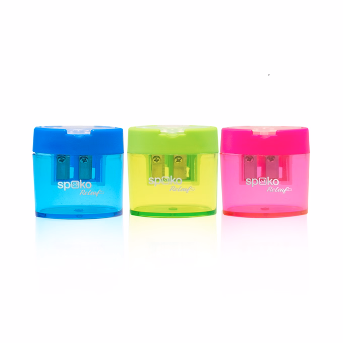 Hegyező SPOKO ReLeaf Buddy Duo 2 lyukú tartályos vegyes színekben