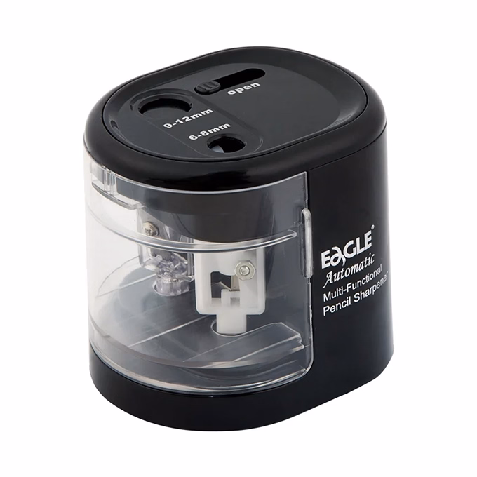 Hegyező elektromos asztali Eagle 5161 2 lyukú fekete Hegyező elektromos asztali Eagle 5161 2 lyukú fekete