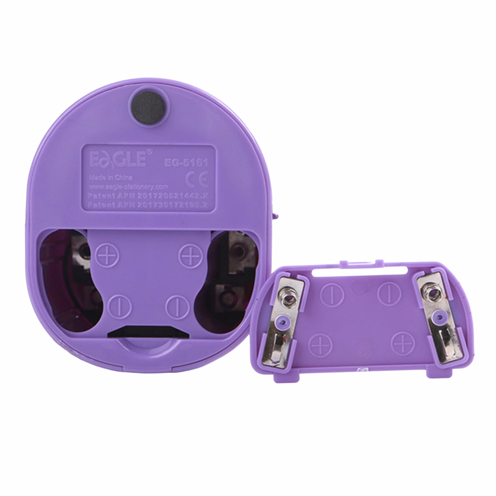 Hegyező elektromos asztali Eagle 5161 2 lyukú lila