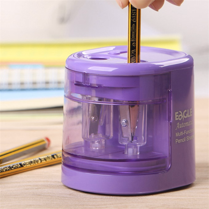 Hegyező elektromos asztali Eagle 5161 2 lyukú lila