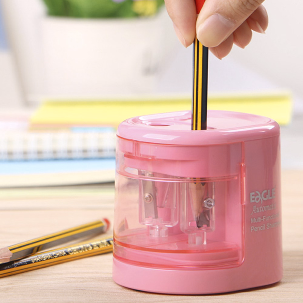 Hegyező elektromos asztali Eagle 5161 2 lyukú rózsaszín