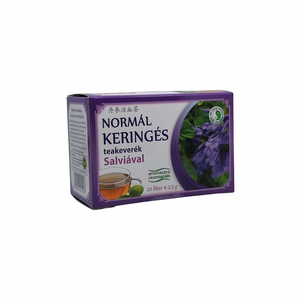 Herbatea DR CHEN Normál keringés salviával 20 filter/doboz