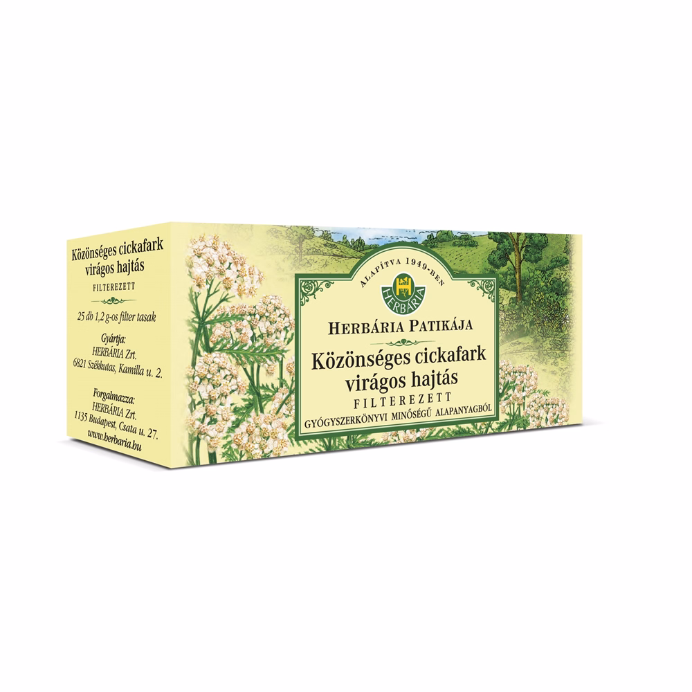 Herbatea HERBÁRIA közönséges cickafark 25x1,2 g