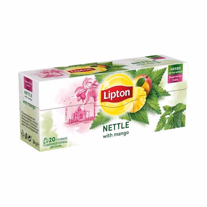 Herbatea LIPTON Mangó-Csalán 20 filter/doboz