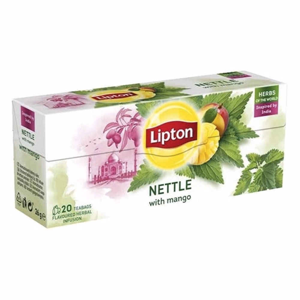 Herbatea LIPTON Mangó-Csalán 20 filter/doboz