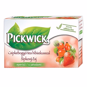 Herbatea PICKWICK csipkebogyó-hibiszkusz-eper 20 filter/doboz