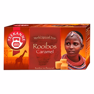 Herbatea TEEKANNE Rooibos karamell ízű 20 filter/doboz