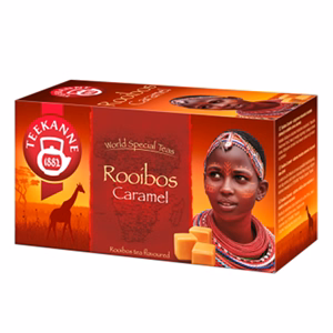 Herbatea TEEKANNE Rooibos karamell ízű 20 filter/doboz