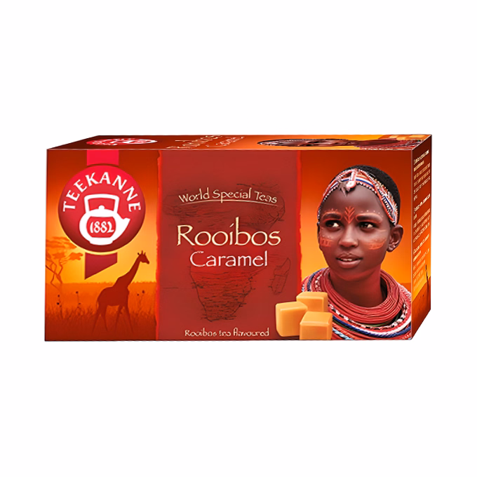 Herbatea TEEKANNE Rooibos karamell ízű 20 filter/doboz