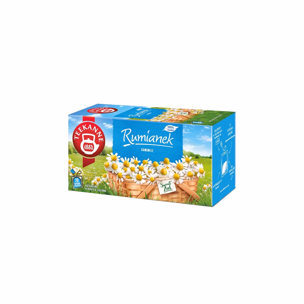 Herbatea TEEKANNE kamilla 12 filter/doboz